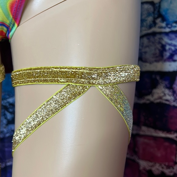 New plus size Gold Glitter Leg wraps - Picture 4 of 10